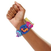 Polly Pocket Toys, Bracelet Treasures Wearables with Snap-Together Sections and Micro Doll