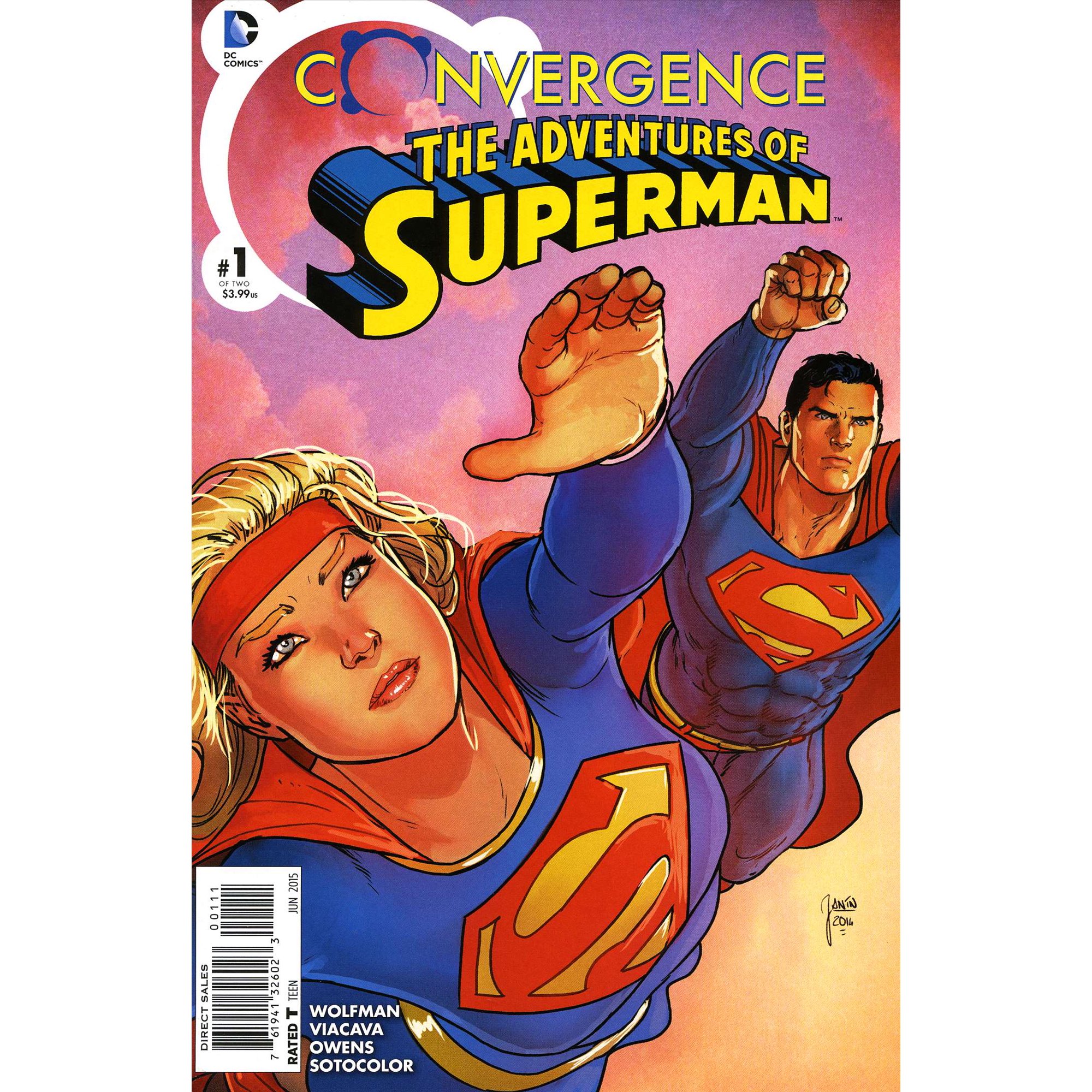 Convergence: Adventures of Superman #1 VF ; DC Comic Book