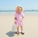 thumbnail image 4 of Bata de Playa con Toalla para Niña Pequeña (Rosa, 3-4 Años), 4 of 6