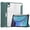 Darkgreen, variant on iPad Mini 6 Case, iPad Mini 6th Generation Case with Pencil Holder, TECHCIRCLE Trifold Folio Stand Hard PC Translucent Frosted Back Cover Auto Wake/Sleep for iPad Mini 6 Case 8.3 Inch - Darkblue