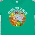 thumbnail image 4 of Inktastic 1st Trip to Zoo Animals Boys or Girls Toddler T-Shirt, 4 of 5