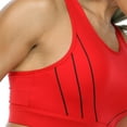 thumbnail image 5 of White Mark Women's Cut Out Back Mesh Sports Bra, 5 of 5