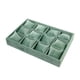 thumbnail image 3 of Organizador de Joyas Yuyangstore Expositor de Joyas Bandeja de Pulsera Verde, 3 of 8