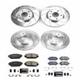 thumbnail image 3 of Power Stop Front and Rear Ceramic Brake Pad and Drilled and Slotted Rotor Kit K7607, 3 of 10