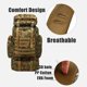 thumbnail image 3 of Impermeable Escalada Senderismo Camuflaje Mochila Camping Montañismo Deporte Al Aire Libre Mochila 80L Scienceny AP007302-01, 3 of 5