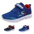 thumbnail image 6 of Running Shoes for Little Big Kids Boys Blue Breathable Mesh Comfortable Casual Sports Tennis Walking Sneakers, 6 of 8