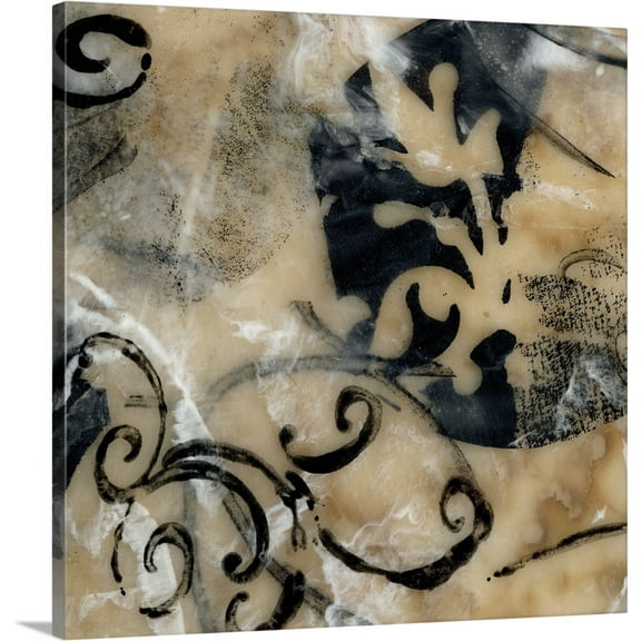 Great BIG Canvas | Jennifer Goldberger Premium Thick-Wrap Canvas entitled Swirls