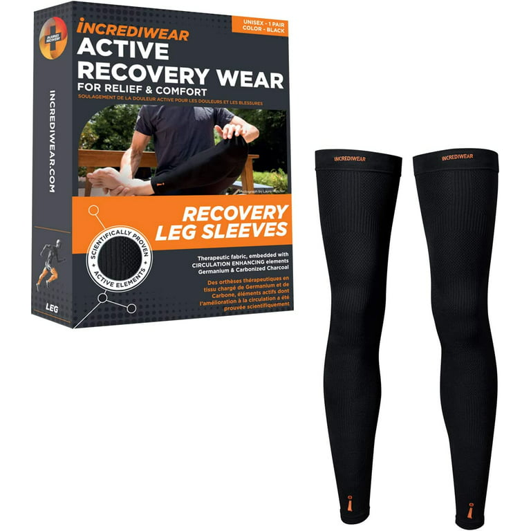 Incrediwear Calf Sleeve - Calf Sleeves for Men and Women to Help with  Muscle Pain Relief, Shin Splints, and Muscle Recovery (Charcoal, Large)
