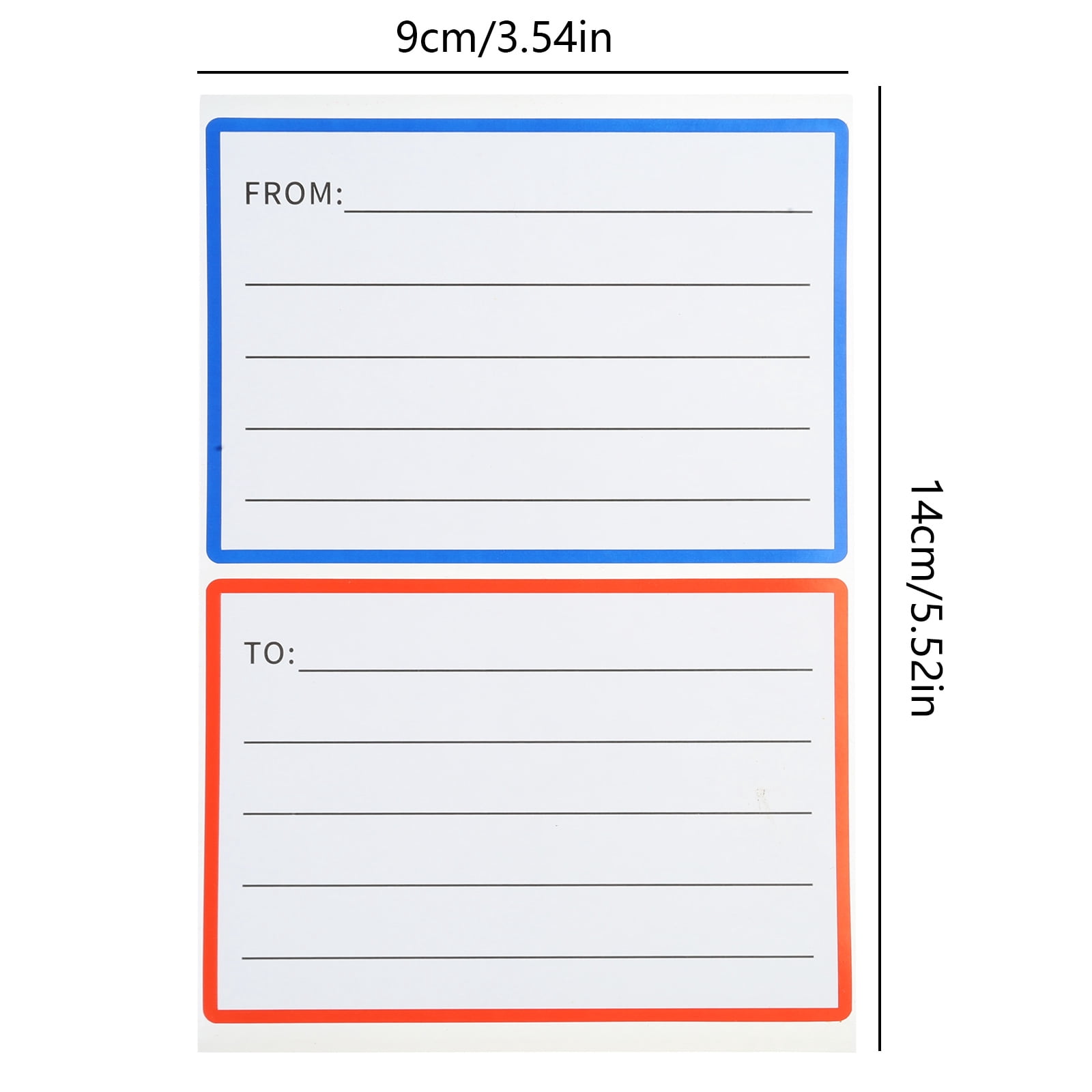 50/100/240 Sheets from/to Address Mailing Labels for Office Mail Address Label Sticker Mail Shipping Labels