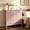 Pink, variant on Kelno 8 Drawers Fabric Cabinet Metal Frame Wide Wood Top Storage Tower TV Stand Clothes Organizer for Bedroom Living Room,Black