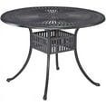thumbnail image 2 of Homestyles Grenada Aluminum 5 Piece Outdoor Dining Set in Charcoal, 2 of 9