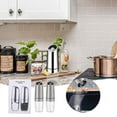 thumbnail image 1 of Electric Pepper And Grinder Set Adjustable Coarseness Battery Powered One Hand Automatic Operation Sliver 2 Pcs Household Goods, 1 of 3