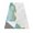 Teal, variant on Turquoise Gold Marble Yoga Towel for Hot Yoga Non Slip, Modern Abstract Marble Crack Texture Yoga Mat Towel Absorbent Yoga Sweat Towels Microfiber Hot Yoga Blanket for Bikram Pilates 26"x74"