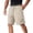 ☪164-Beige, variant on Mens Colorblock Elastic Waist Durable Breathable Casual Athletic Shorts for Gym Running Workout Training Jogging Crossfit Session Hot Weather Gear
