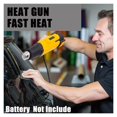 thumbnail image 3 of Cordless Heat Machine with 3 Nozzles Industrial Shrink Wrapping Hot Air Machine(No Battery), 3 of 6