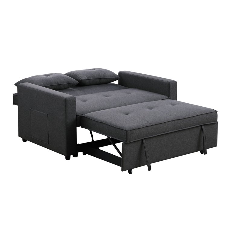 Couch Bed Wakefit 3 In 1 Convertible Sleeper Futon With 2 Sofa Bed
