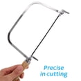 thumbnail image 3 of BRIGHTFUFU 2Set Multi Color Iron Wood U-Shape Coping Saw for Precise Cutting Woodworking, 3 of 8