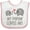 White and Pink, variant on Inktastic My Pepaw Loves Me Grandson Boys or Girls Baby Bib
