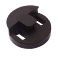 thumbnail image 2 of pitrice Practical Black Cello Mute Tourte Style Rubber Two Hole Cello Sordino Designed To Reduce Volume Tourte Style Mute, 2 of 6