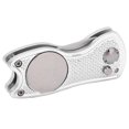 thumbnail image 4 of Divot Repair Tool, Foldable  Pitchfork High Reliability Small Size Light Weight High Hardness Aluminum Alloy  For  Silver, 4 of 8