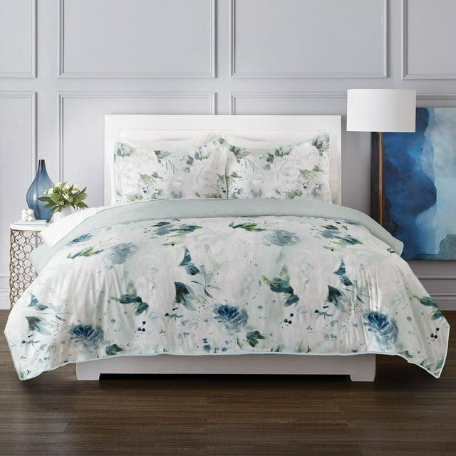 Springmaid Montmartre Duvet Cover, 100% Cotton 3 Piece Set