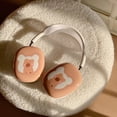 thumbnail image 7 of Brown Bear Lovely Cute Cartoon Protective Case for Apple for airpods Max Headphones Cover Anti-scratch Soft Accessories (Coffee bear), 7 of 7