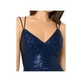thumbnail image 3 of Blondie Nites Womens Juniors Sequined Special Occasion Evening Dress, 3 of 3
