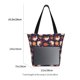 thumbnail image 3 of Disketp Turkey And Thanksgiving Bolsa de Hombro Casual para Mujer, Bolso Cruzado para Compras, Viajes y Uso Diario, 3 of 6
