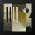 thumbnail image 2 of Burghardt, James 15x15 Black Modern Framed Museum Art Print Titled - Quartet Tiles II, 2 of 5