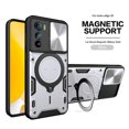 thumbnail image 1 of Magnetic Phone case compatible Moto Edge 30, Slide Camera Lens Protection and Built in 360 Rotatable Ring Holder Cheap and fine, 1 of 5