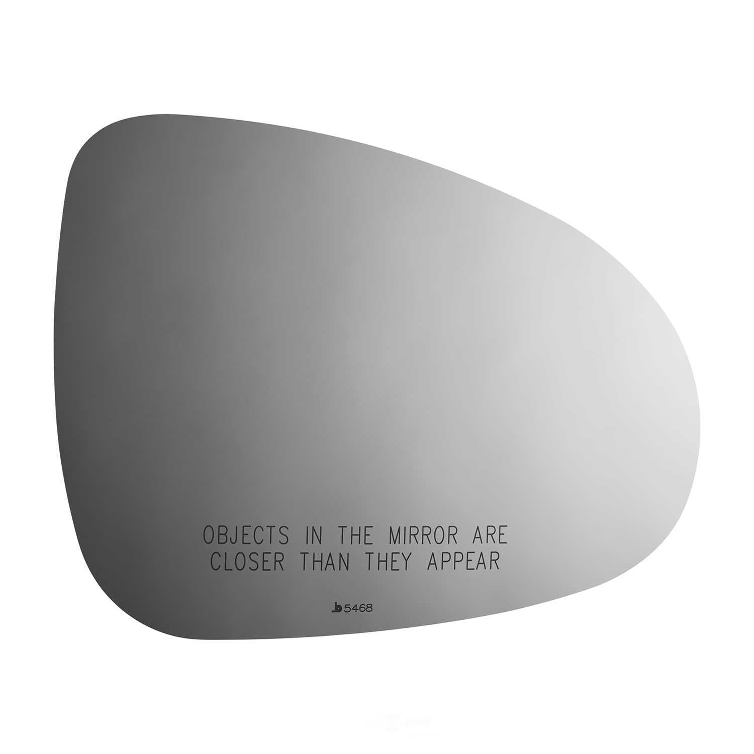 Burco Side View Mirror Replacement Glass - Clear Glass - 5468