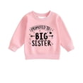 thumbnail image 2 of Vividxx Sweatshirts For Girls Tie Dye Long Sleeve Sweatshirt Letter Print Casual Crewneck Pullovers Tops For Everyday Wear Trendy Fashion 3-4 Years, 2 of 4