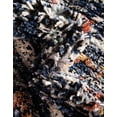 thumbnail image 4 of Unique Loom Morocco Collection Area Rug - Atlas (9' x 12' 2" Rectangle Navy Blue/Black), 4 of 7