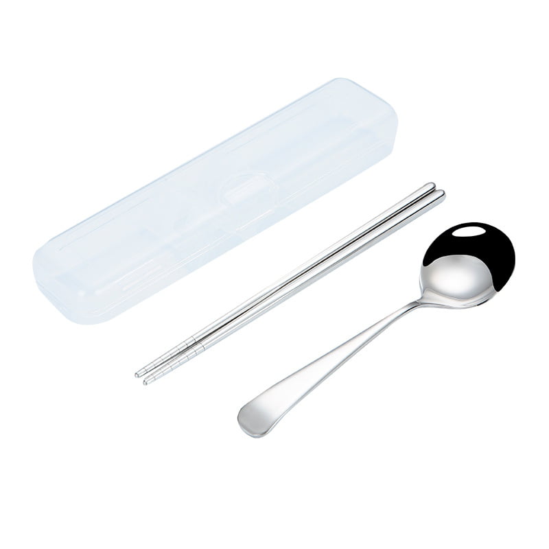 Basic High Quality Stainless Steel STS 304 18/10 Spoon Chopsticks Wide Handle