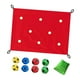 thumbnail image 5 of Juego de coordinación de lonas con agujeros para fomentar el espíritu de equipo en el jardín, interior y patio trasero. rojo, 5 of 8