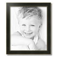 thumbnail image 2 of ArtToFrames 16" x 19" Honors Black with Gold Picture Frame, 16x19 inch Black Wood Poster Frame (WOM-5158),  Pack, 2 of 7