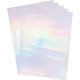 thumbnail image 1 of 50 hojas de papel de transferencia metálico rectangular de 11,4 x 7,3 pulgadas, lámina reactiva de tóner., 1 of 7