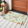 thumbnail image 5 of Easter Eggs 2'x3' Washable Rug, Carrots Spring Daisy Botanical Rustic Green Non-Slip Soft Doormat Area Rugs for Entrance Bathroom Bedsides, Carpet for Kitchen Bedroom, Entryway Floor Mat, 5 of 9