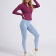 thumbnail image 4 of Women High Waist Butt Lift Pilates Yoga Leggings – Slim Fit Stretch Sculpting Training Pants, Black Leggings Women Athletic Casual Bottoms For Daily Fitness, 4 of 6