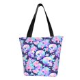 thumbnail image 1 of Disketp pinkk flower crystal Skull Bolsa de Hombro Casual para Mujer, Bolso Cruzado para Compras, Viajes y Uso Diario, 1 of 6