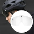 thumbnail image 3 of Almencla Cycling Helmet Lens Dustproof Goggles Replacement Detachable Road Bike Rial transparent, 3 of 8
