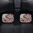 thumbnail image 2 of Paisley Print Car Floor Mats 4 Pieces Car Floor Mats Full Set, All Weather Mats for SUV Sedan Trucks, 2 of 5