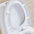 thumbnail image 1 of HINTRMENT 10 Sets Toilet Riser Seat for Comfortable Cushioning White LDPE for Home Use, 1 of 8