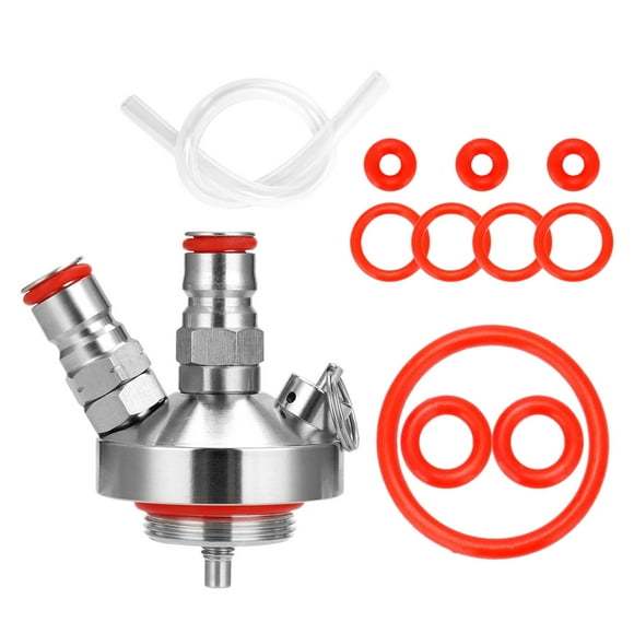 Dispensador de pequeño de material acero inoxidable con anillos de sellado Cerradura de doble Dispensador de pequeño Mini lanza de Zulema Mini dispensador de barriles