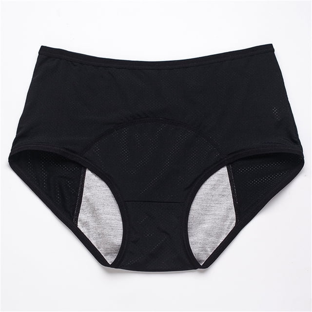 Plus Size Physiological Pants, 40-150KG Leak Proof, High Waisted, Aunt Sanitary
