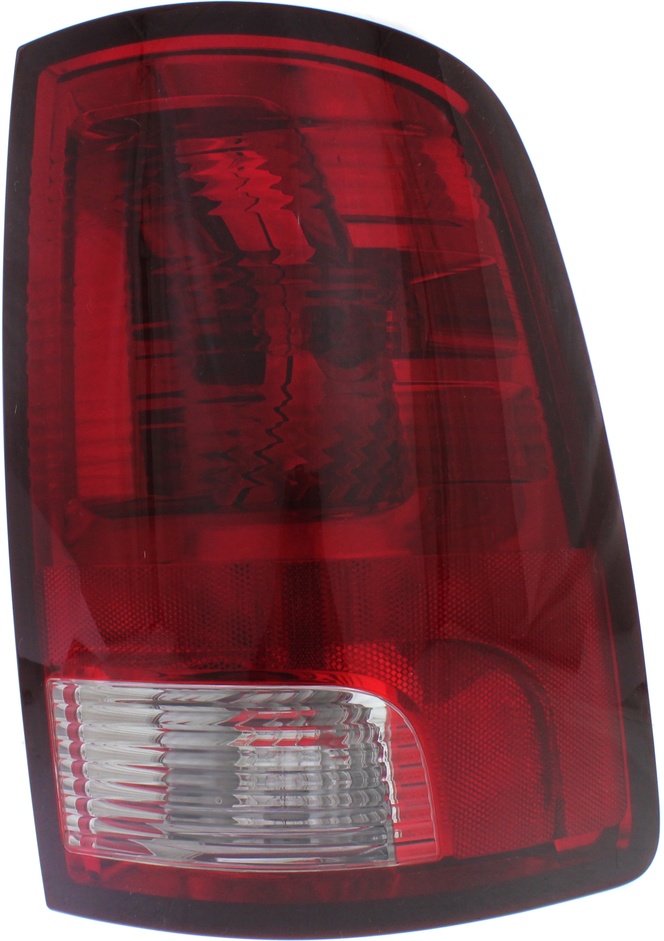 Evan Fischer Tail Light Compatible with 2013-2018 Ram 1500/2500 Clear & Red Lens Chrome Interior CAPA Driver Side 