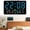 A, variant on YCCMML Digital Wall Clock, Large LED Alarm Clock with Humidity Temperature Date & Comfort Indicators, Wall Mount or Desk Stand