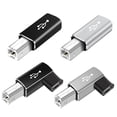 thumbnail image 2 of Advancent Adaptador USB tipo c para el hogar y la Oficina con equipo de conector, dispositivo convertidor de adaptación rápido de a Accesorios para instrumentos musicales Cabeza recta/Gris, 2 of 6