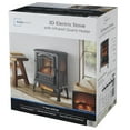 Mainstays 2Setting 3D Electric Stove Heater with LifeLike Flame
