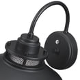 thumbnail image 3 of ORA 2-Pack 1-Light 11-in Matte Black Dusk to Dawn Outdoor Wall Light, 3 of 6